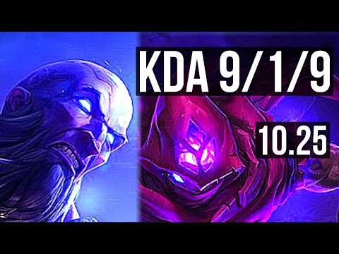 RYZE vs MALZAHAR (MID) | 9/1/9, Godlike | EUW Diamond | v10.25
