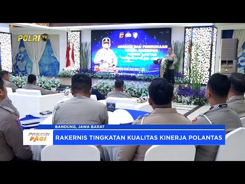 DITLANTAS POLDA JABAR GELAR RAKERNIS WUJUDKAN POLANTAS PRESISI DI ERA DIGITAL