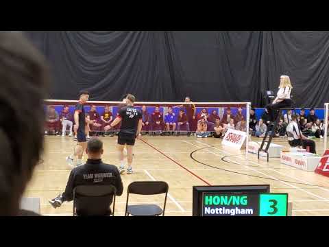 BUCS QF - K Ho/S Oates Vs D Hong/NG game 1 (11 points)