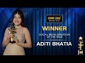 Aditi Bhatia Wins Social Media Sensation At The Iconic Gold Awards 2026 Award