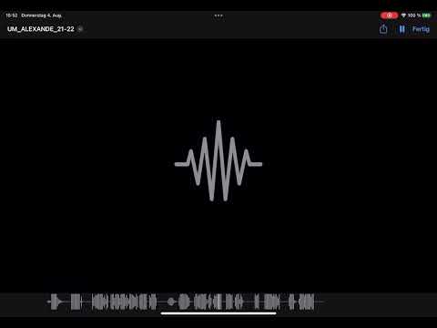 Alexanderplatz Ansage der U8 in der Version von 2021 und 2022