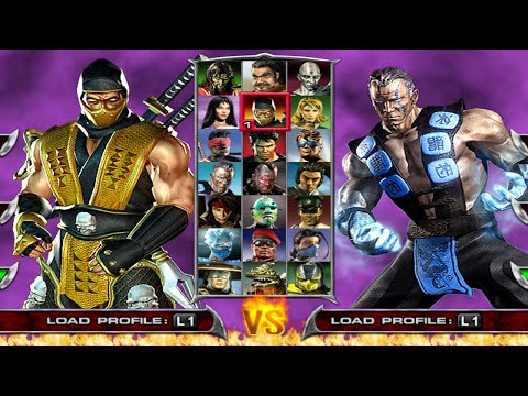 Mortal Kombat Deadly Alliance Gameplay PS2 4K 60FPS