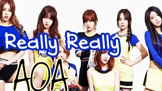 AOA - Really really [Sub. Esp + Han + Rom]