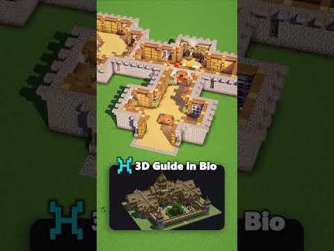 Minecraft Starter House🏠Get the 3D guide on Heybuilds.com 🔗Link in Biol!