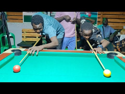 Odong+Baba Vs Herbert+Caesar.  8 PAIRS DOUBLES COMP.  Ankah+Ibra Vs Demba-Ba+Dog City. Race to 9