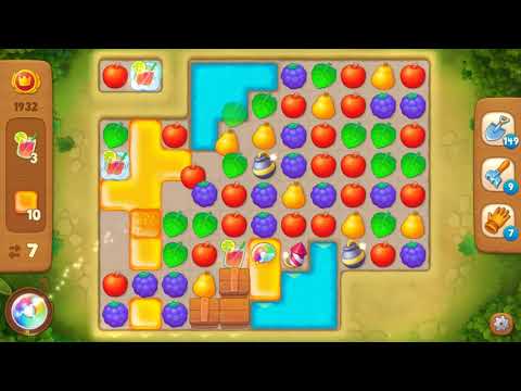 Gardenscapes Area 9 Day 1 Level 1932 - No Boosters Or Hacks