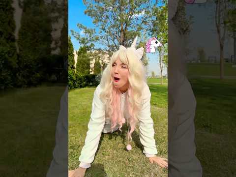 cute unicorn in the wild 💞🦄 #AniDich #pikachu #cute #unicorn #wild #joke