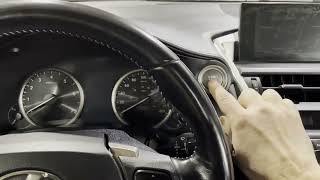 2015-2021 Lexus NX200t NX300h EPB Release - Rear Brake Service Mode, No Scan Tool Or Battery Needed