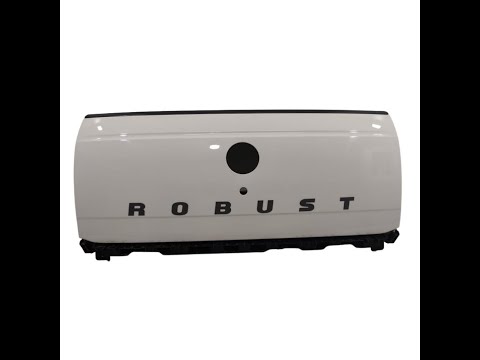 Tampa Traseira Saveiro Robust G7/G8 2017 a 2021 Branca