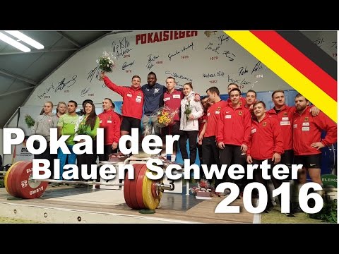 Pokal der Blauen Schwerter / International Olympic Weightlifting Competition in Germany