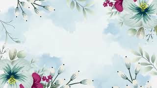 Download lagu 4K Wedding Floral Invitation Background Video | Stocklate #backgroundvideo mp3
