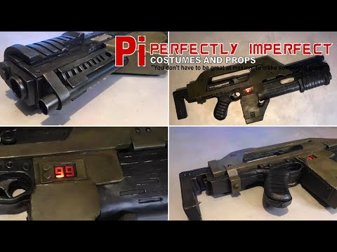 How to make Aliens M41A Pulse Rifle FREE Templates
