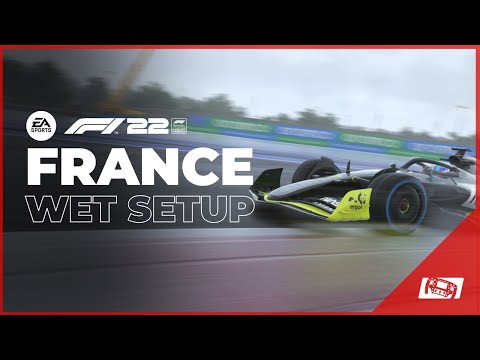 F1 22 France Wet Setup - Wet Weather Race Setup!