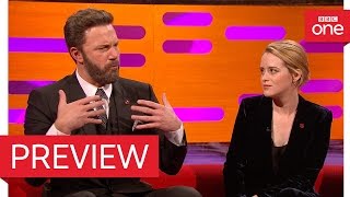 Ben Affleck's son played with Prince George &amp; Princess Charlotte – The Graham Norton Show 2016 – BBC