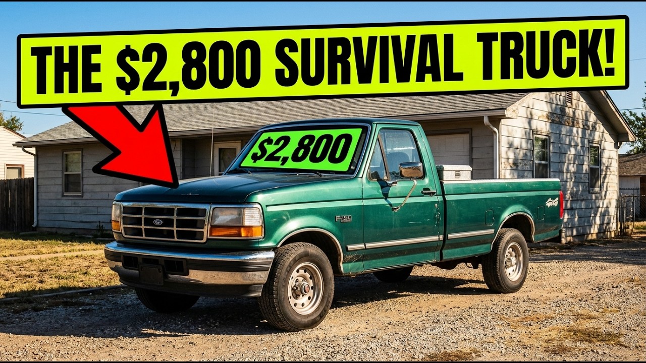 5 Cheap Trucks Mechanics Say Will SURVIVE An Economic Collapse (The $5,000 Loophole)