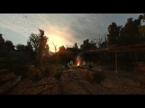 Stalker Anomaly Ambience - Clear Sky Base - Wind sounds - Gaming ambience - For working and studying