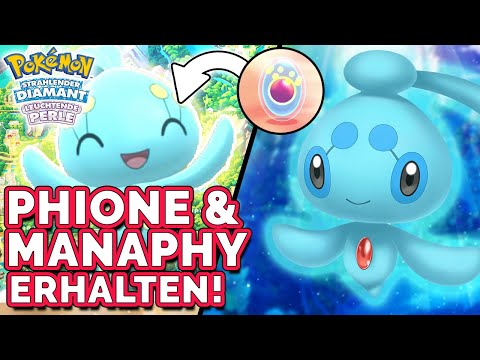 So erhälst DU MANAPHY & PHIONE & GEHEIMGESCHENK in Pokemon Strahlender Diamant & Leuchtende Perle!
