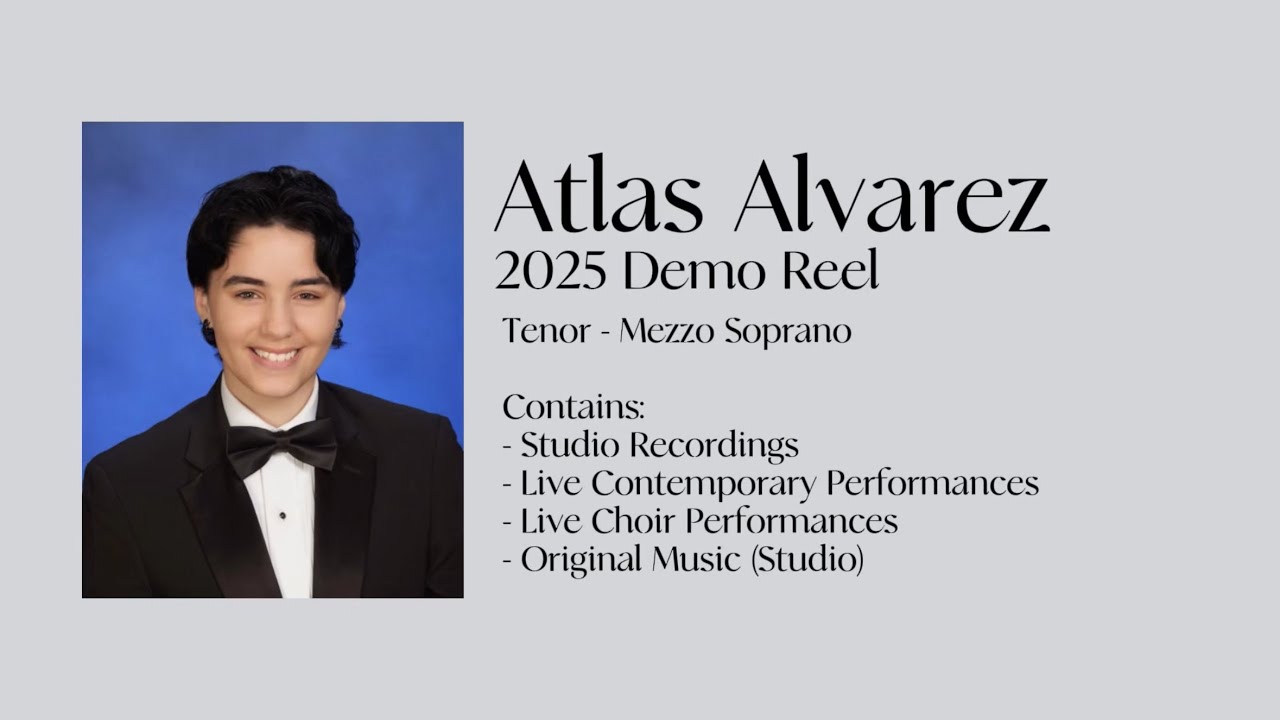 Promotional video thumbnail 1 for Atlas Alvarez