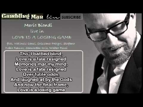 Mario Biondi "Love is a Losing Game" Live  tribute to Amy Winehouse/Official/With Lyrics