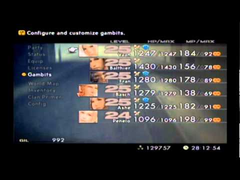 Final Fantasy XII Playthrough - Part 88, Preparations for Demon Wall 2