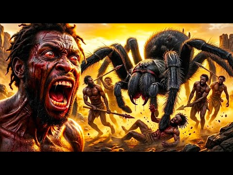 Spears vs  GIANT SPIDERS The Last Stand of a Prehistoric Tribe 4K Cinematic