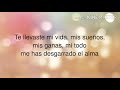 Herida mortal - Jerry Rivera - Letra