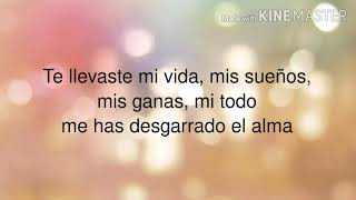 Herida mortal - Jerry Rivera - Letra