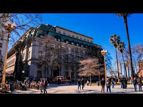 El recorrido histórico que te eriza la piel | Avenida de Mayo Full Walk 4K