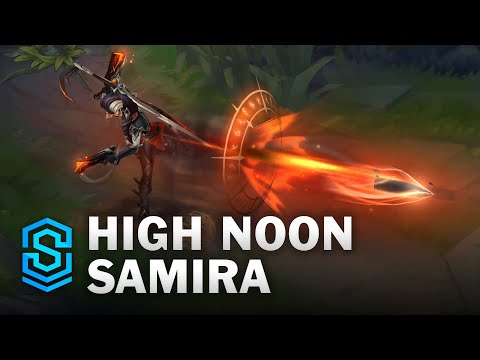 High Noon Samira Skin Spotlight - Pre-Release - League of Legends