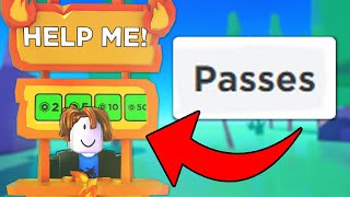 How to make A DONATION GAME PASS Button in PLS DONATE!