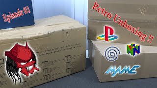 Unboxing Retro Game Haul / Episode 01 Predator Mode Series
