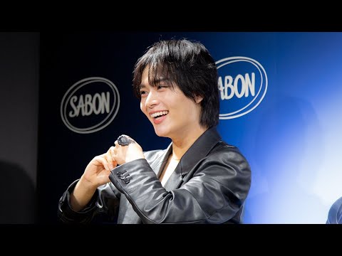 なにわ男子・大西流星の父もスキンケアに興味津々、父の風貌は「眉毛しっかりで顔ほぼ一緒」