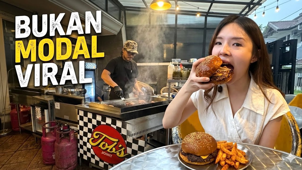 JUALAN BURGER TERENAK JUALAN DI GARASI RUMAH!! BUKAN CUMA MODAL VIRAL…