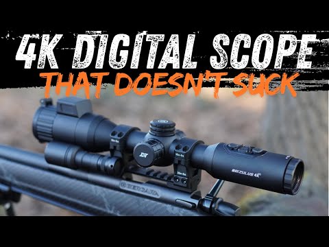 DNT OPTICS ZULUS 4K DIGITAL SCOPE, I DIDN'T EXPECT IT TO BE THIS GOOD