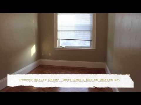 Brookline Apartment for Rent Beacon St 3 Bedroom