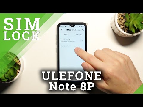 How to Lock SIM with PIN Code on ULEFONE Note 8P – Activate SIM PIN Protection
