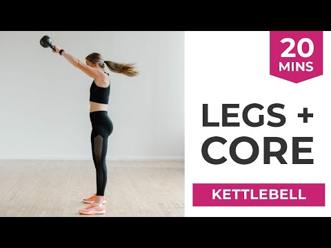 15 Minute Abs and Core Kettlebell Workout All Standing