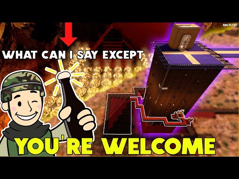 Best Horde Build / You're Welcome! A20 Above Hell Floating Pit Base | Max Difficulty
