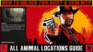 Red Dead Redemption 2 Zoologist &amp; Skin Deep - All Animal Locations Guide