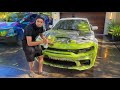 I PAYED MY LITTLE 1 FOR A PAINT JOB ON My HELLCAT WIDEBODY KIT Corey Ruined My Hellcat