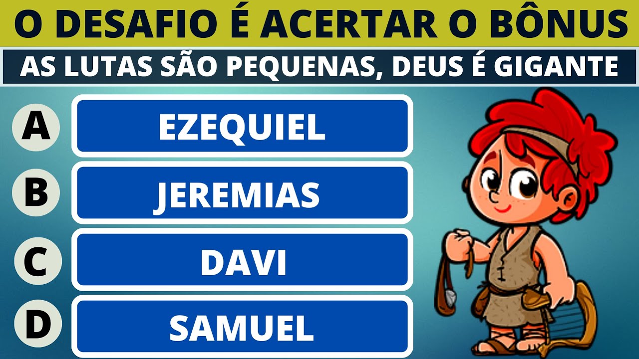 20 PERGUNTAS BÍBLICAS FÁCEIS SOBRE O NOVO TESTAMENTO E O VELHO TESTAMENTO #10K