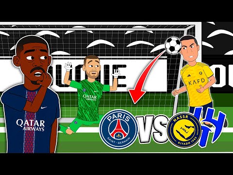 مباراة ودية بين الهلال والنصر ضد باريس سان جيرمان الجزء الخامس🔥🔥