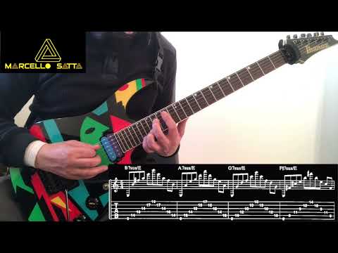 John Petrucci WILD STRINGDOM Warm up1 Lessom - Ibanez Jpm p1