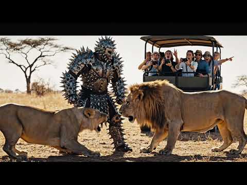 A Man Fights Lions in Spiked Armor — Until Medusa Reveals Herself