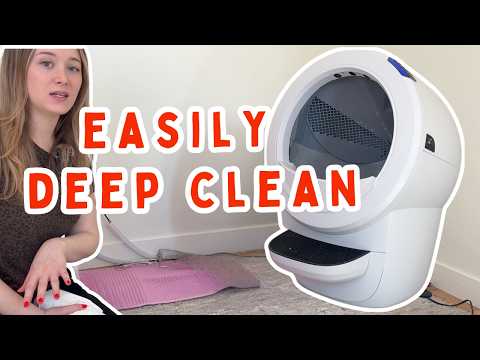 My secret method for deep cleaning the Litter Robot 4!