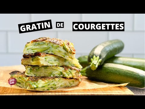 GRATIN DE COURGETTES AIR FRYER 😋 (ou four)