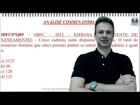 IBFC10NMQ05 - IBFC - 2015 - EMBASA - ANÁLISE COMBINATÓRIA