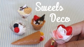 DIY Sweets Deco Sundaes Progress Video ~ Daiso Products and Fuwa Fuwa Mousse Clay!