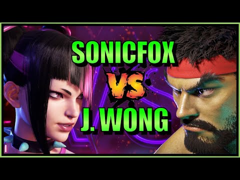 SonicFox -  Intense Matches Vs Justin Wong【Street Fighter 6】