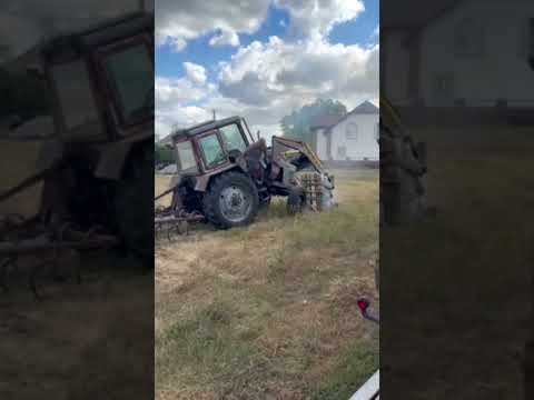 ПОЛОМАЛ ТРАКТОР ПО ПОЛАМ🤯🚜#трактор#тракторист